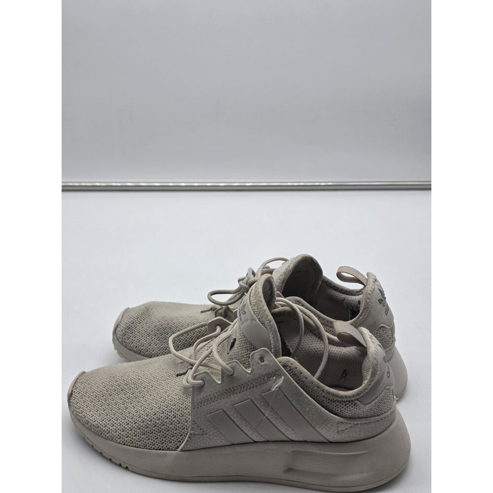 Adidas Originals Running Shoes boys 4 Beige x plr j Mesh Damaged Sneakers EE9876 - Picture 5 of 11